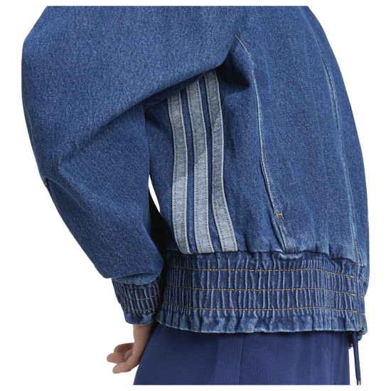 Adidas Γυναικείο μπουφάν Sportswear Stadium Washed Denim Jacket